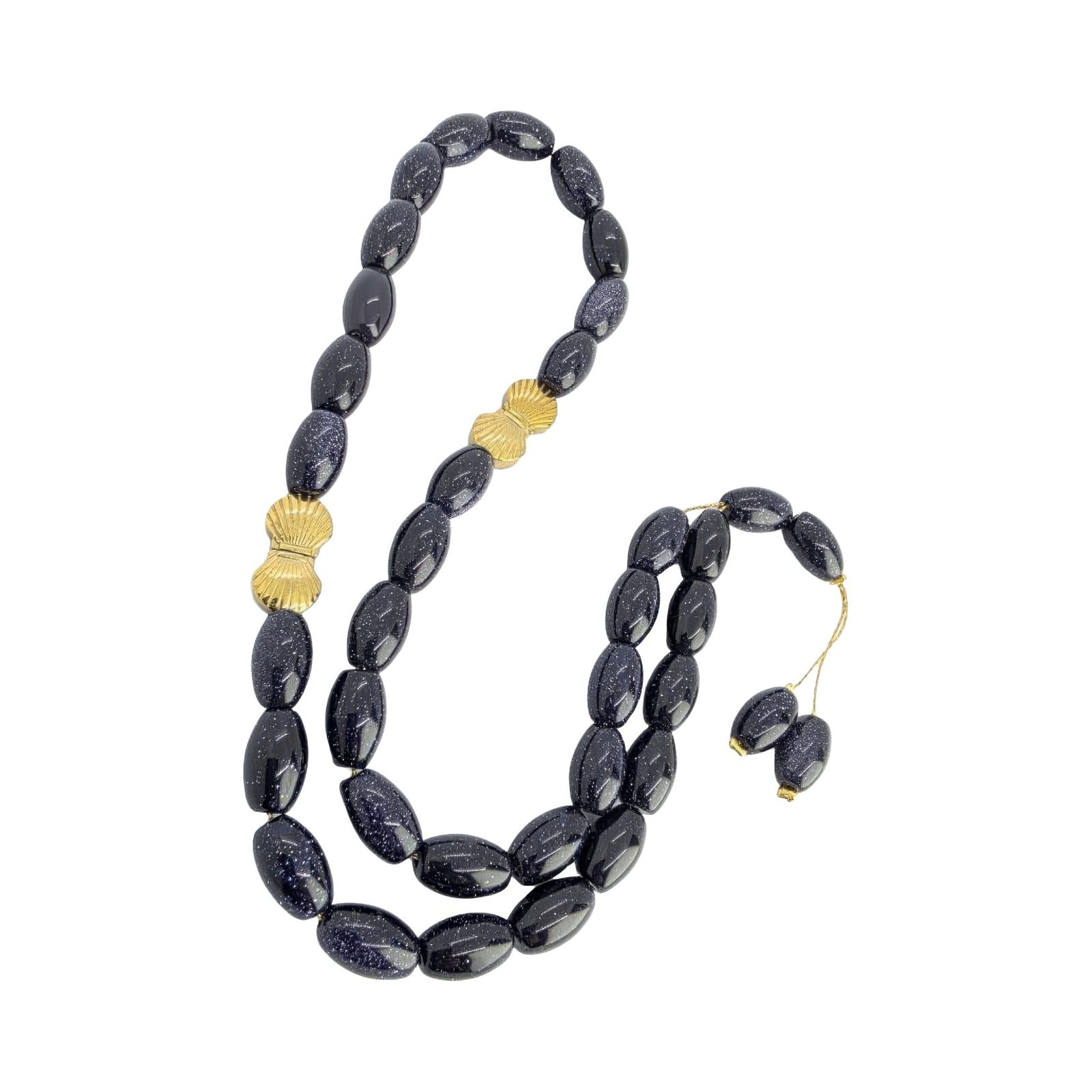 1000052611 Blue Goldstone Olive – 33pc (Exclusive) - الصورة 1