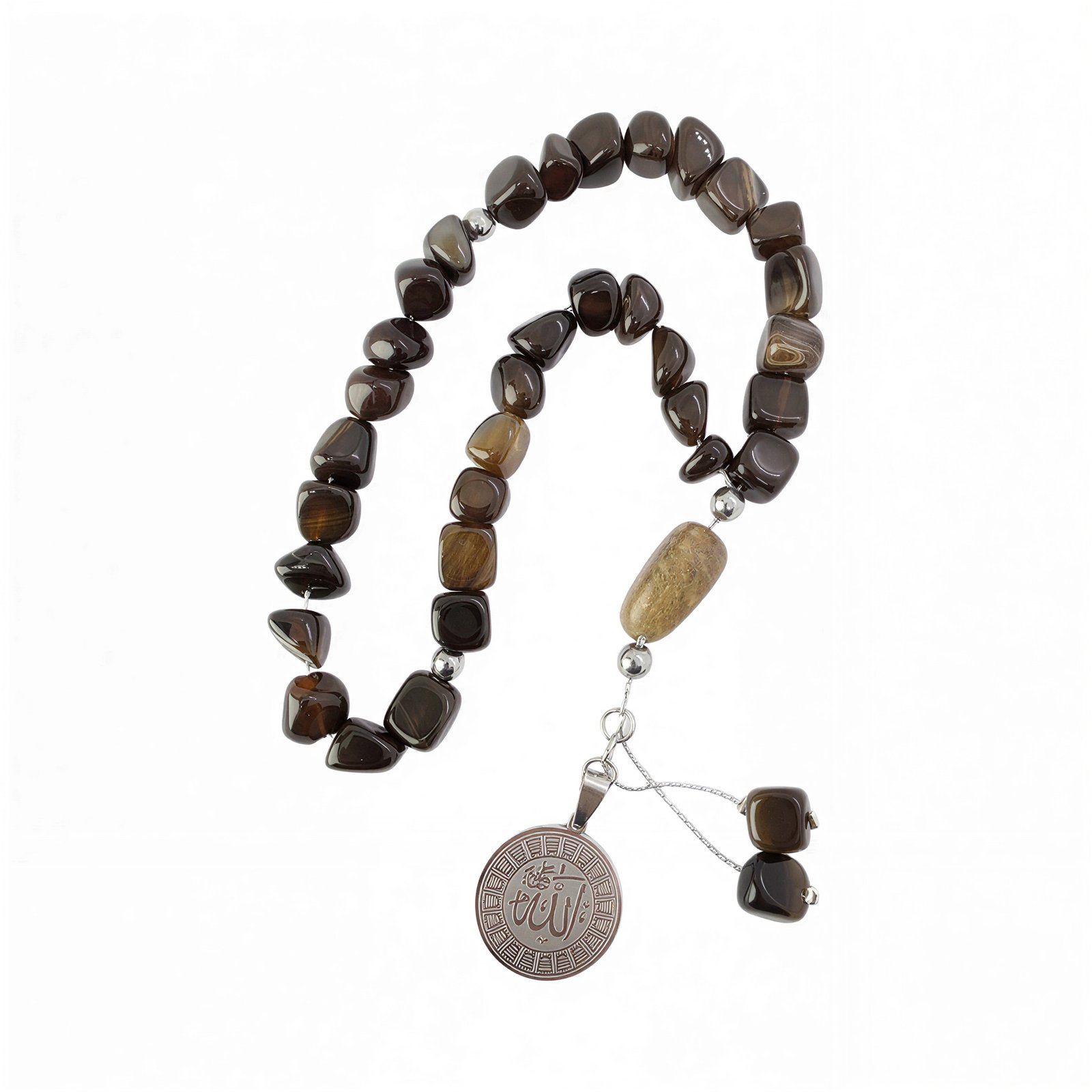 1000052627 Banded Agate (Jaz'i) Heavy Cut – 33pc - الصورة 1