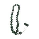 Green Jade Faceted – 33pc (Stainless Steel)